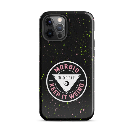 Morbid Keep It Weird Patch iPhone Tough Case-6