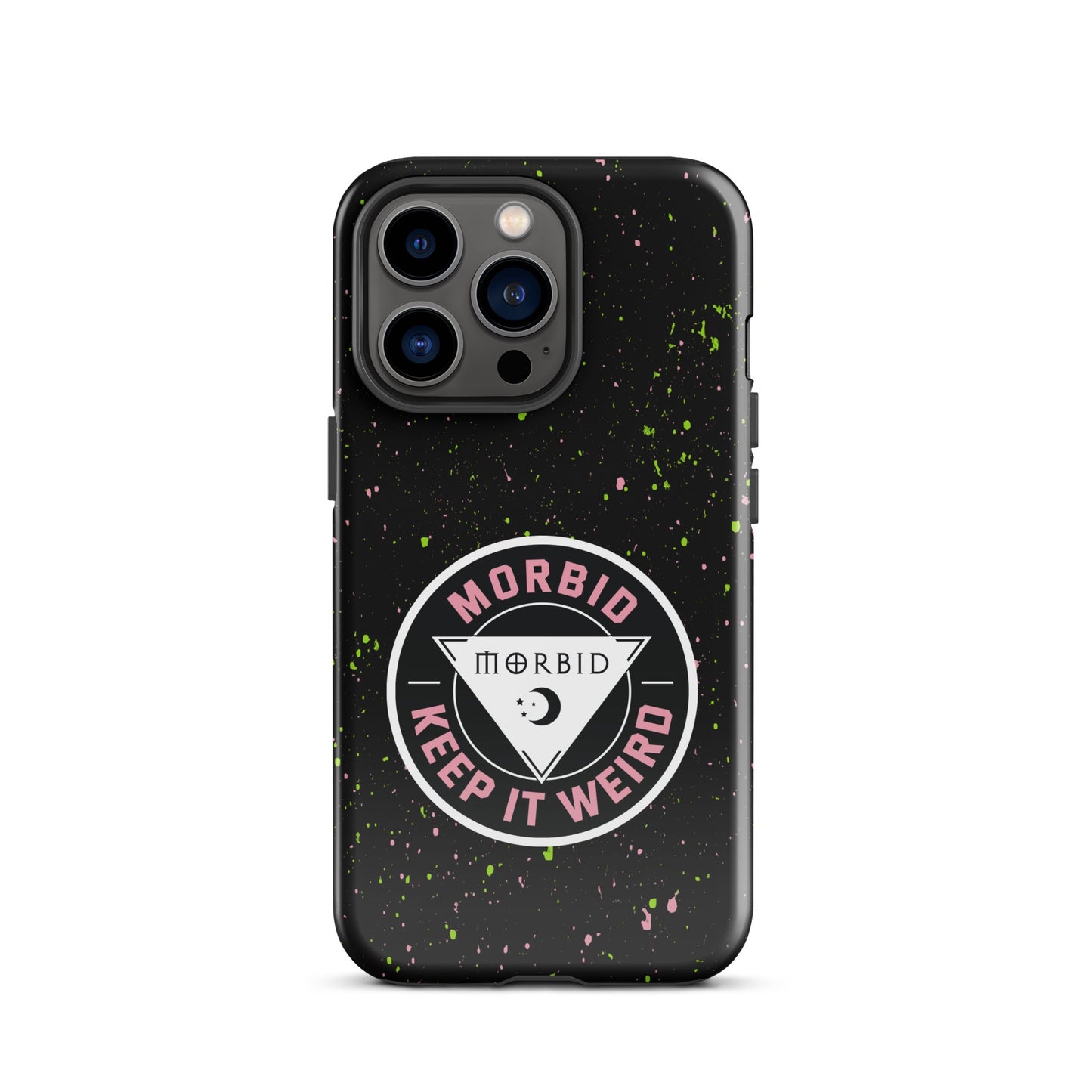 Morbid Keep It Weird Patch iPhone Tough Case