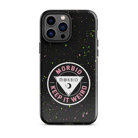 Morbid Keep It Weird Patch iPhone Tough Case-20