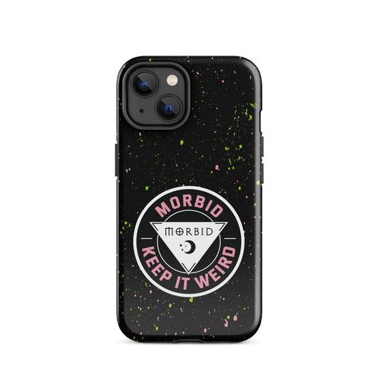 Morbid Keep It Weird Patch iPhone Tough Case-23