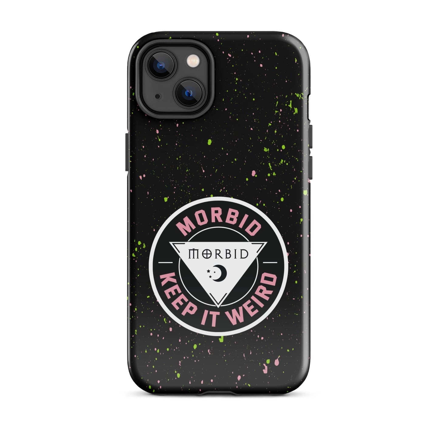 Morbid Keep It Weird Patch iPhone Tough Case