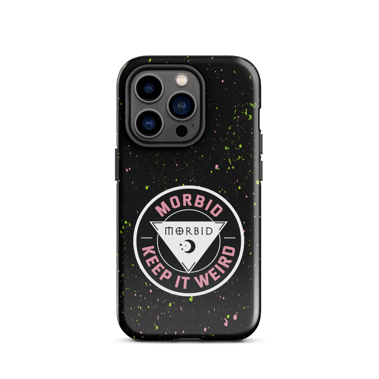 Morbid Keep It Weird Patch iPhone Tough Case