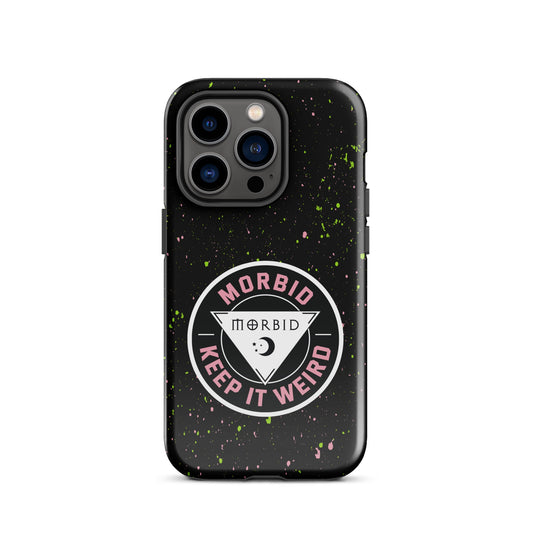 Morbid Keep It Weird Patch iPhone Tough Case-29