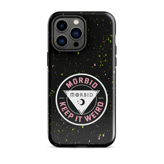 Morbid Keep It Weird Patch iPhone Tough Case-32