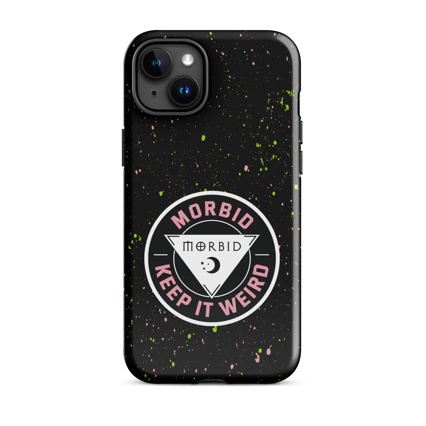 Morbid Keep It Weird Patch iPhone Tough Case