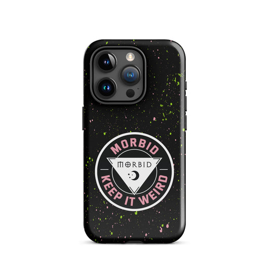 Morbid Keep It Weird Patch iPhone Tough Case-41