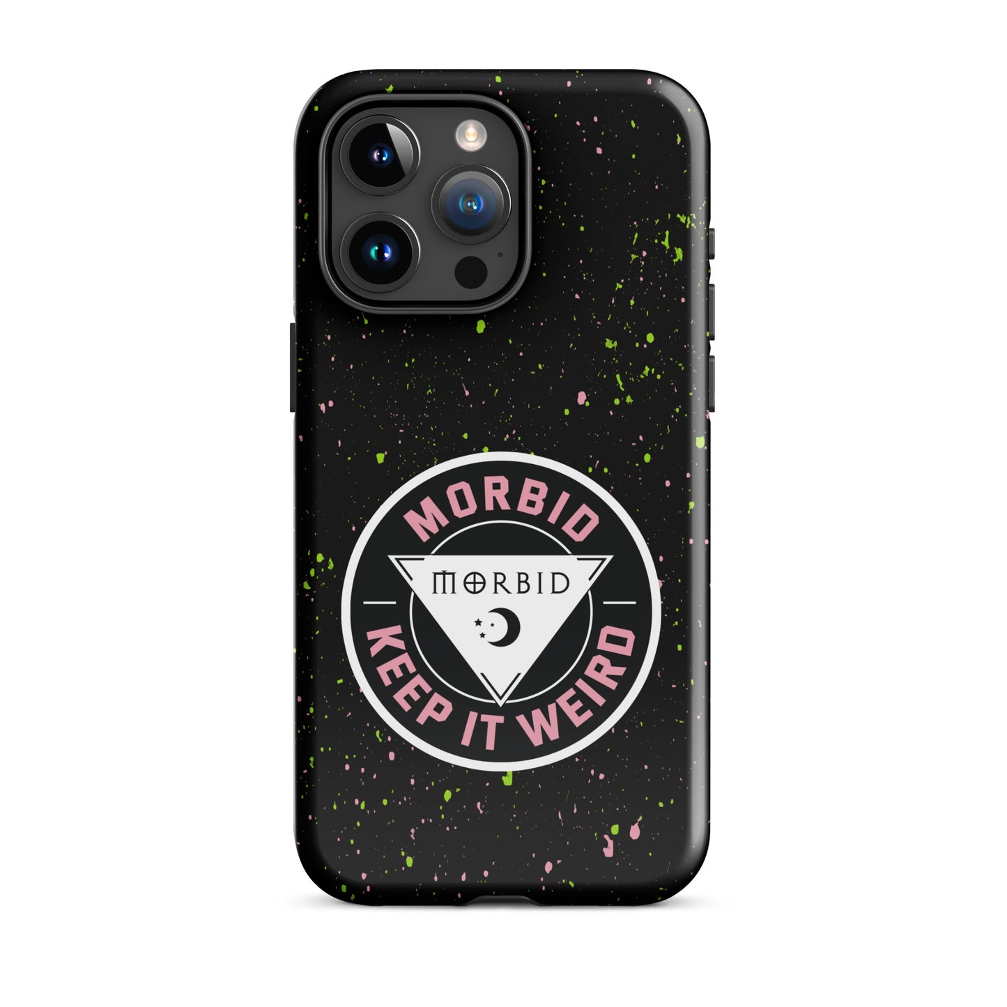 Morbid Keep It Weird Patch iPhone Tough Case