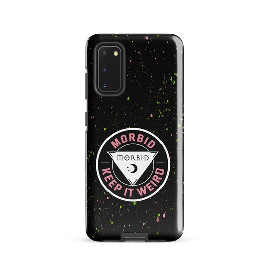 Morbid Keep It Weird Patch Samsung Tough Case-0