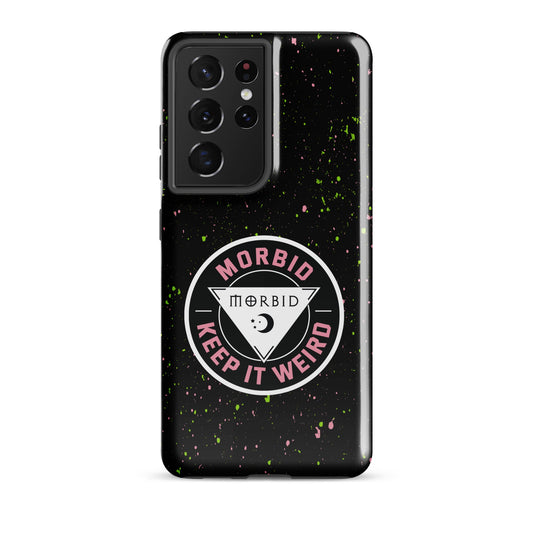 Morbid Keep It Weird Patch Samsung Tough Case-21