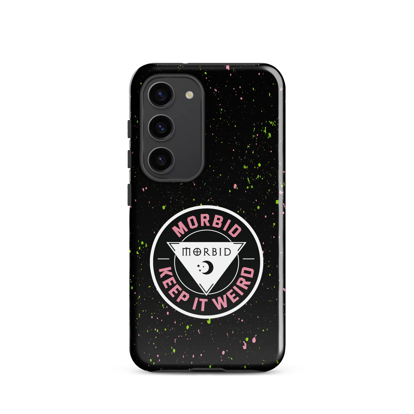 Morbid Keep It Weird Patch Samsung Tough Case