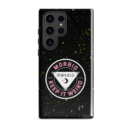 Morbid Keep It Weird Patch Samsung Tough Case-39