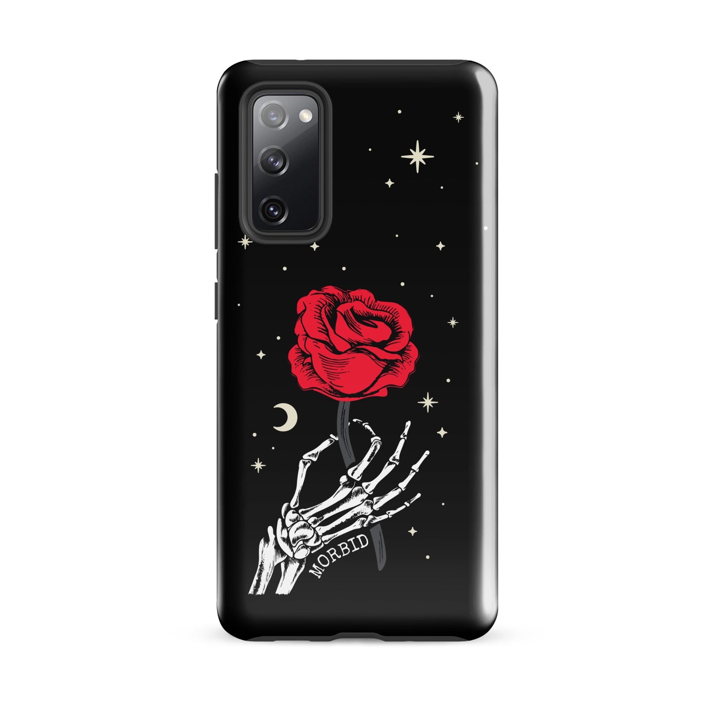 Morbid Skeleton Rose Samsung Tough Case