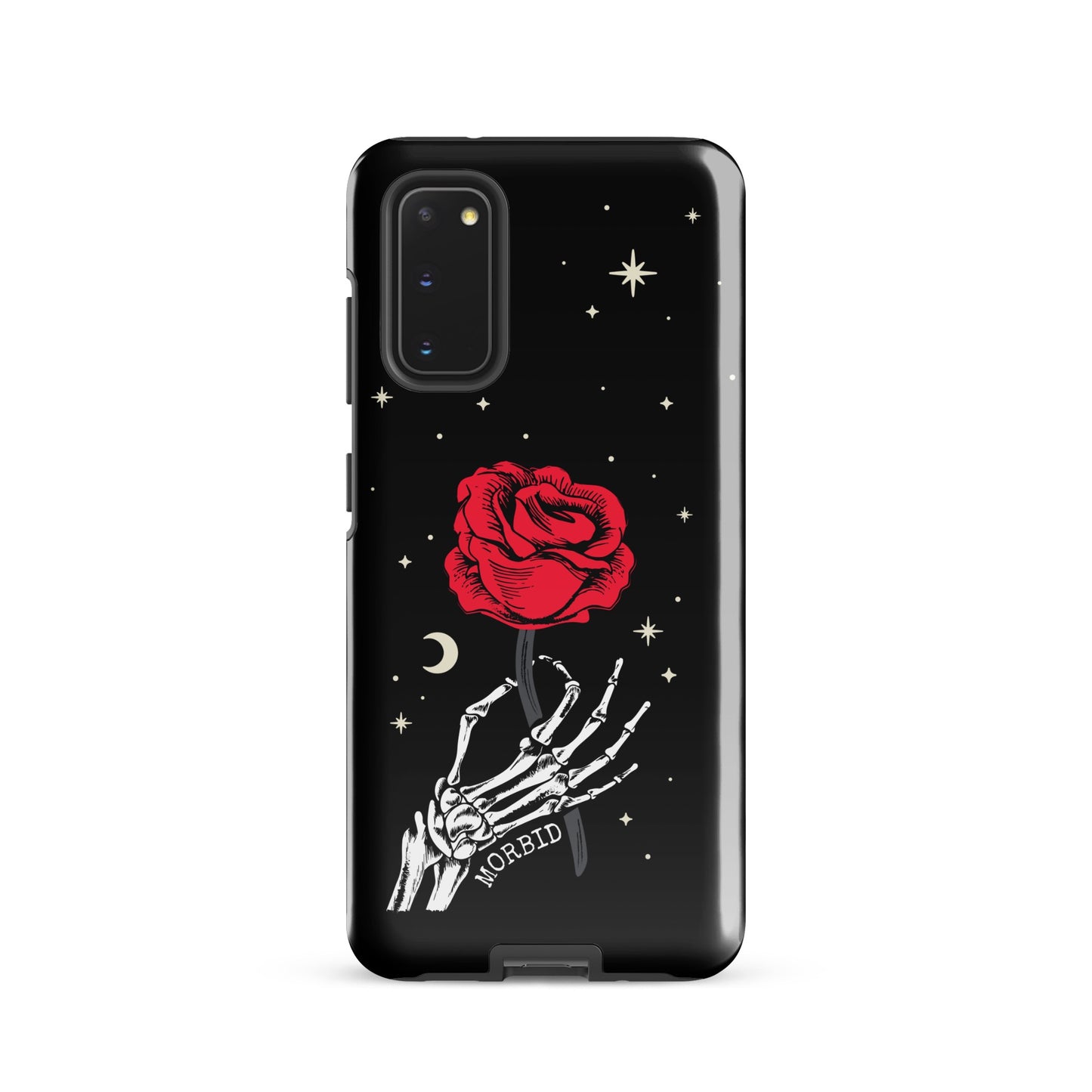 Morbid Skeleton Rose Samsung Tough Case