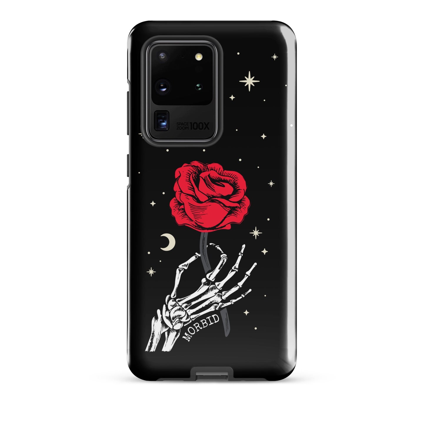 Morbid Skeleton Rose Samsung Tough Case