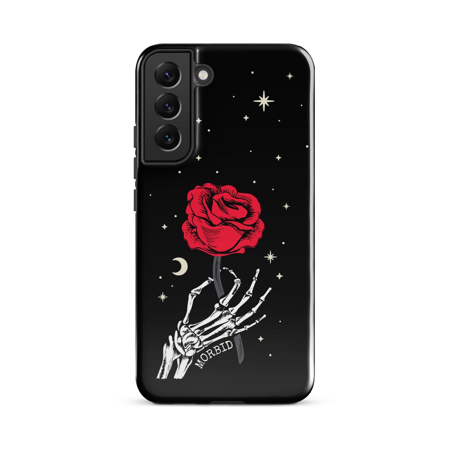 Morbid Skeleton Rose Samsung Tough Case