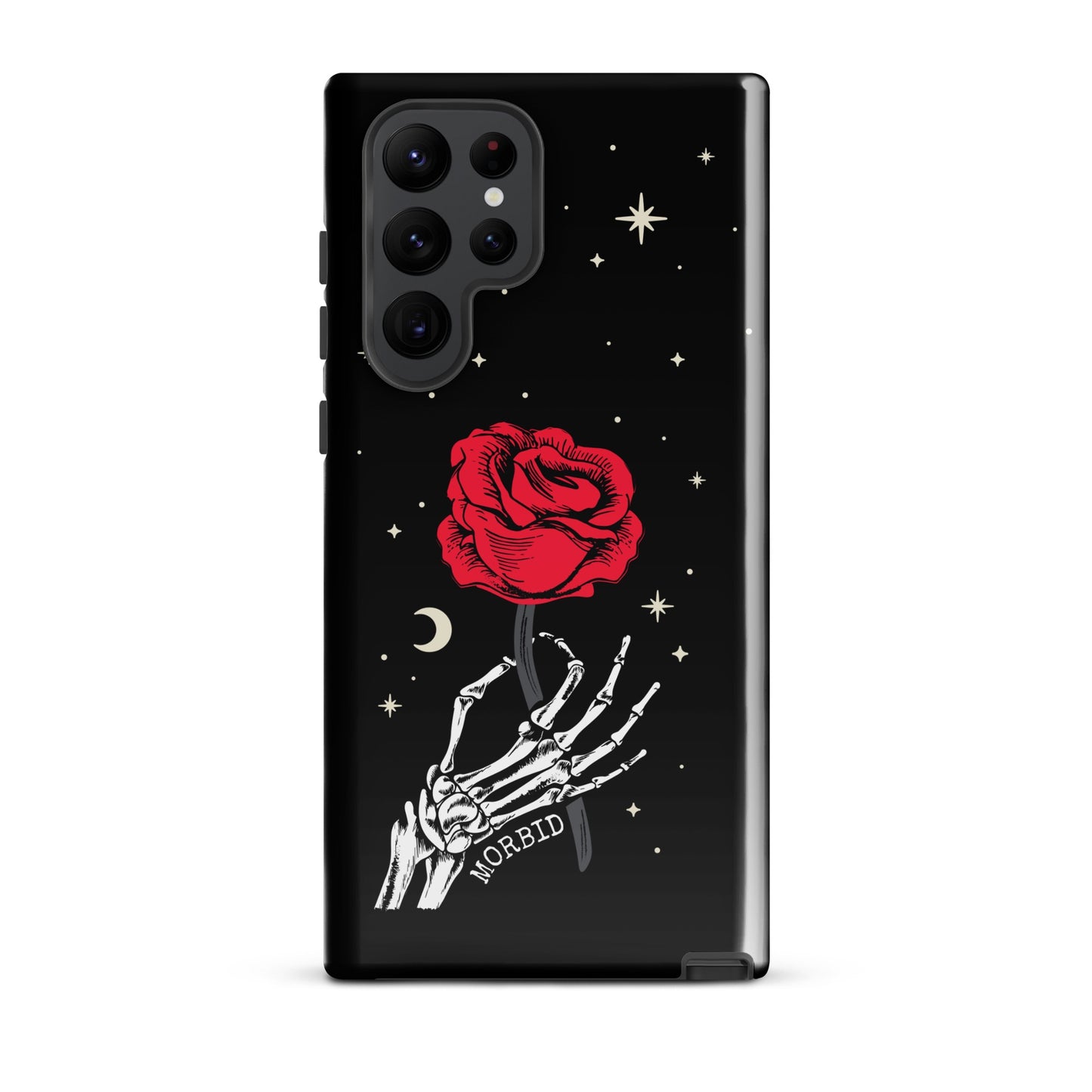 Morbid Skeleton Rose Samsung Tough Case