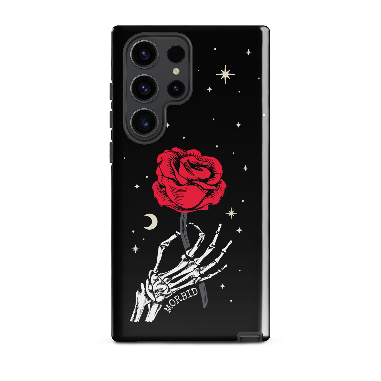 Morbid Skeleton Rose Samsung Tough Case