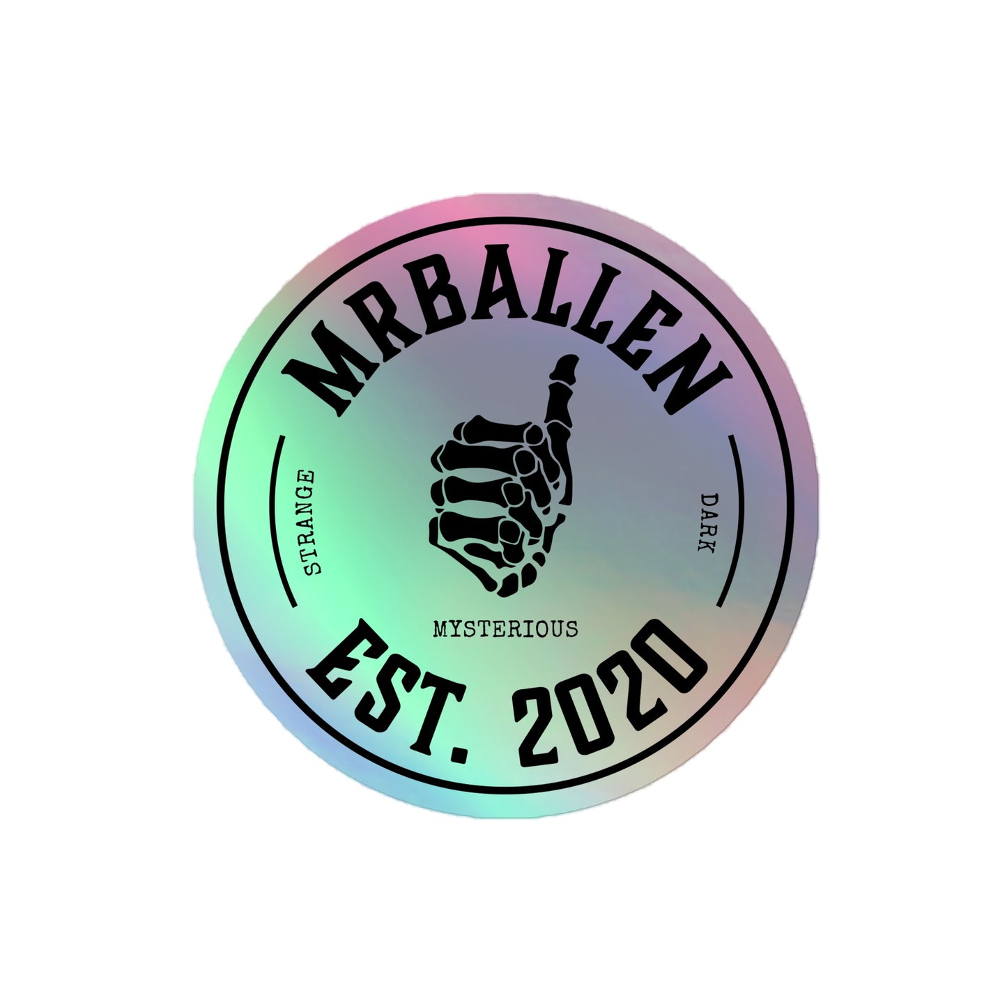 MrBallen Holographic Sticker Set