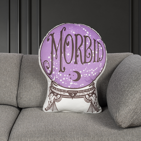 Morbid Crystal Ball Pillow-2