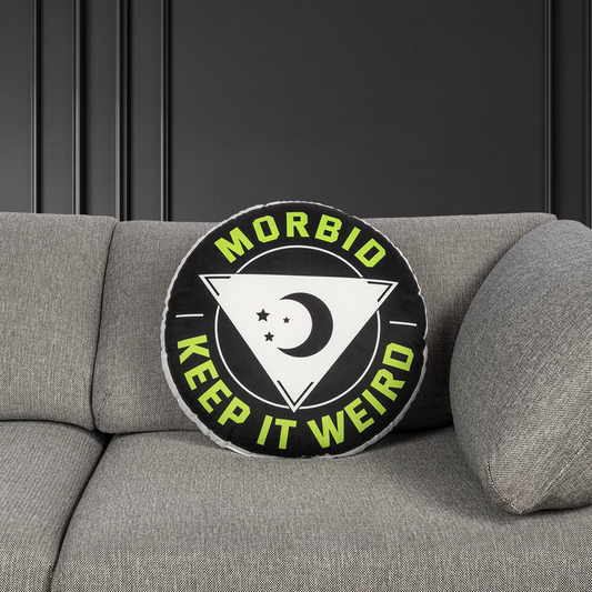 Morbid Keep It Weird Pillow-2