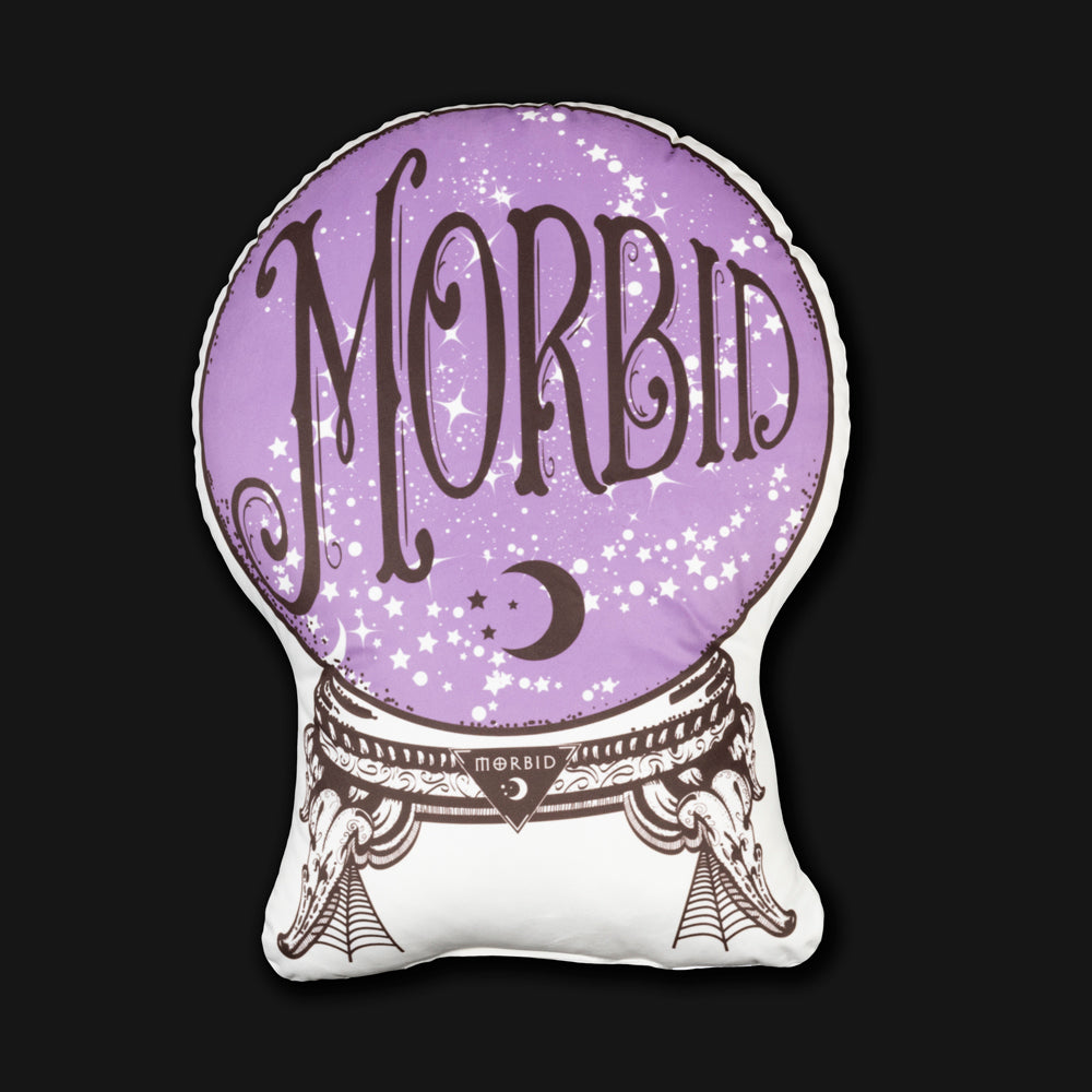 Morbid Crystal Ball Pillow