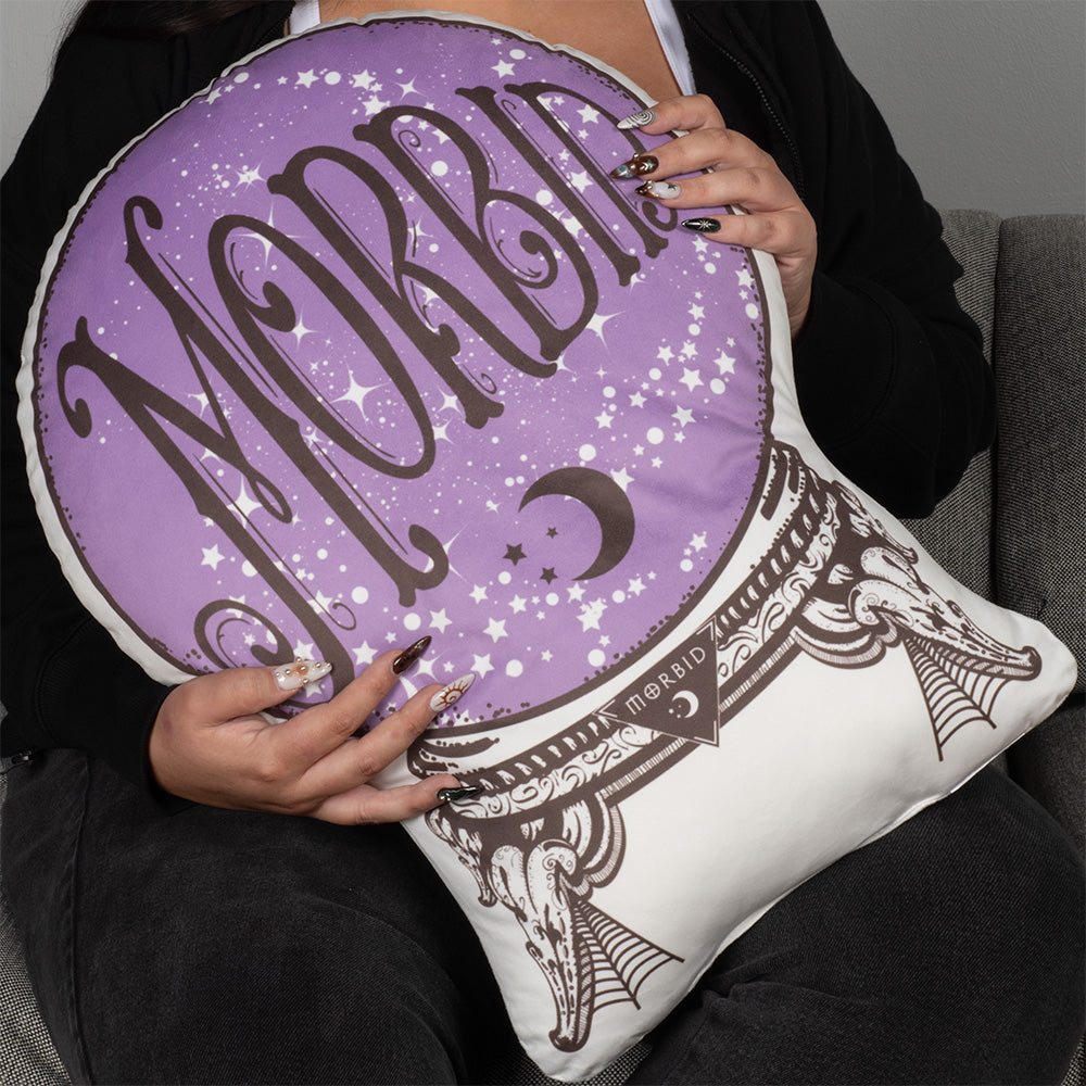 Morbid Crystal Ball Pillow