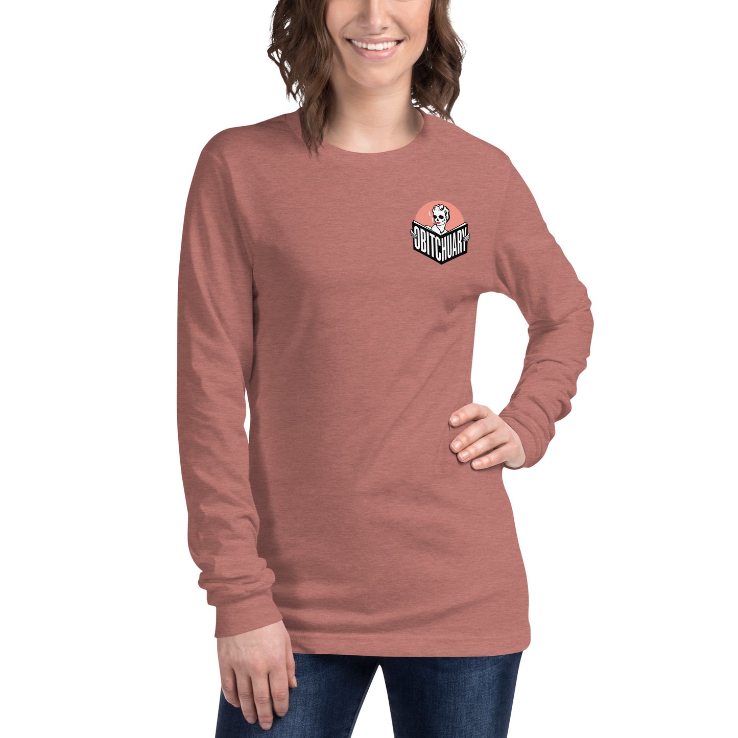 Obitchuary Logo Long Sleeve T-Shirt