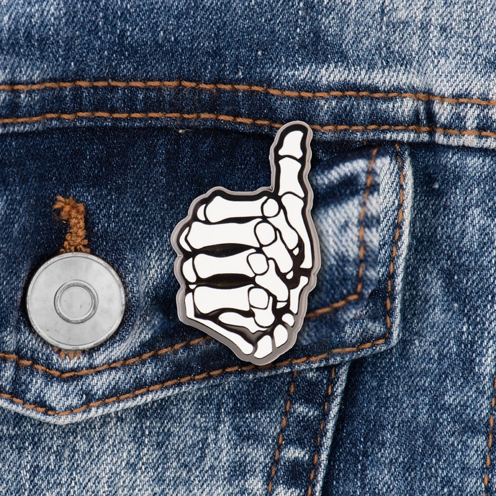 MrBallen Skeleteon Thumb Pin