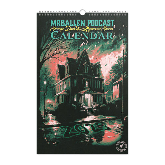 MrBallen Strange, Dark & Mysterious Calendar-0