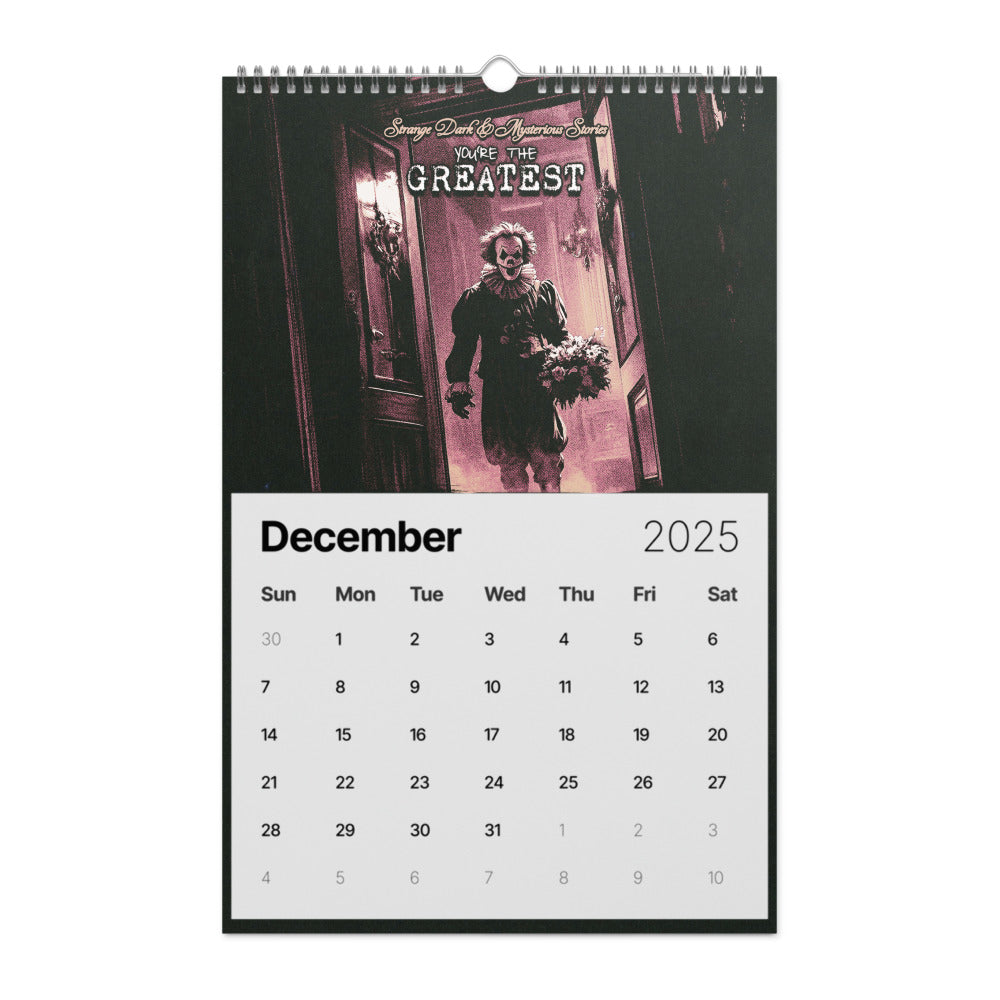 MrBallen Strange, Dark & Mysterious Calendar