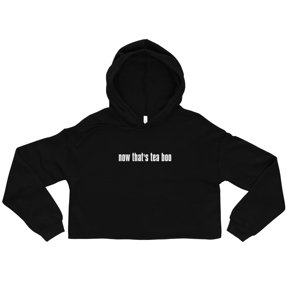 Keke Palmer "Now That's Tea Boo" Cropped Hoodie