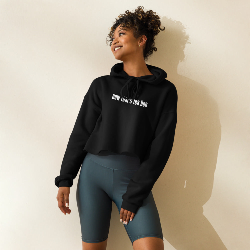 Keke Palmer "Now That's Tea Boo" Cropped Hoodie