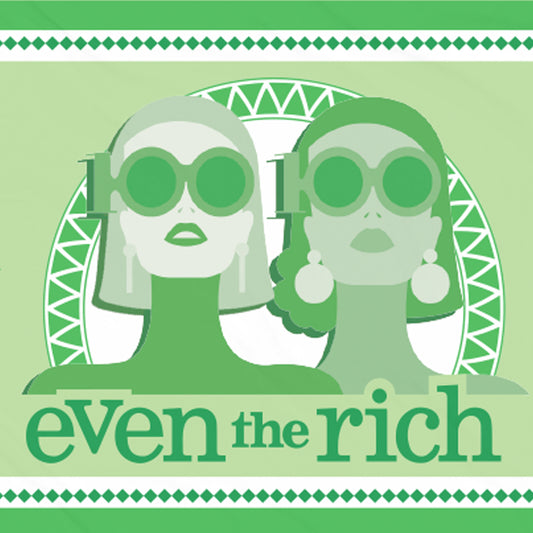 Even the Rich Dollar Beach Towel-1