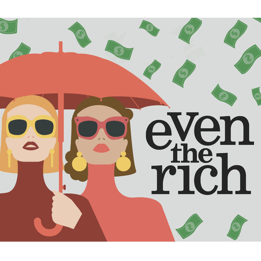 Even the Rich Key Art Die Cut Sticker-2