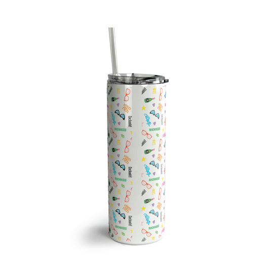 Even the Rich Mash Pattern Tumbler-2