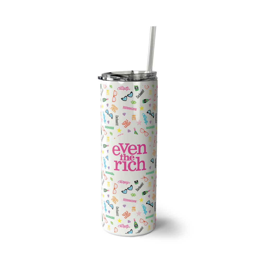 Even the Rich Mash Pattern Tumbler