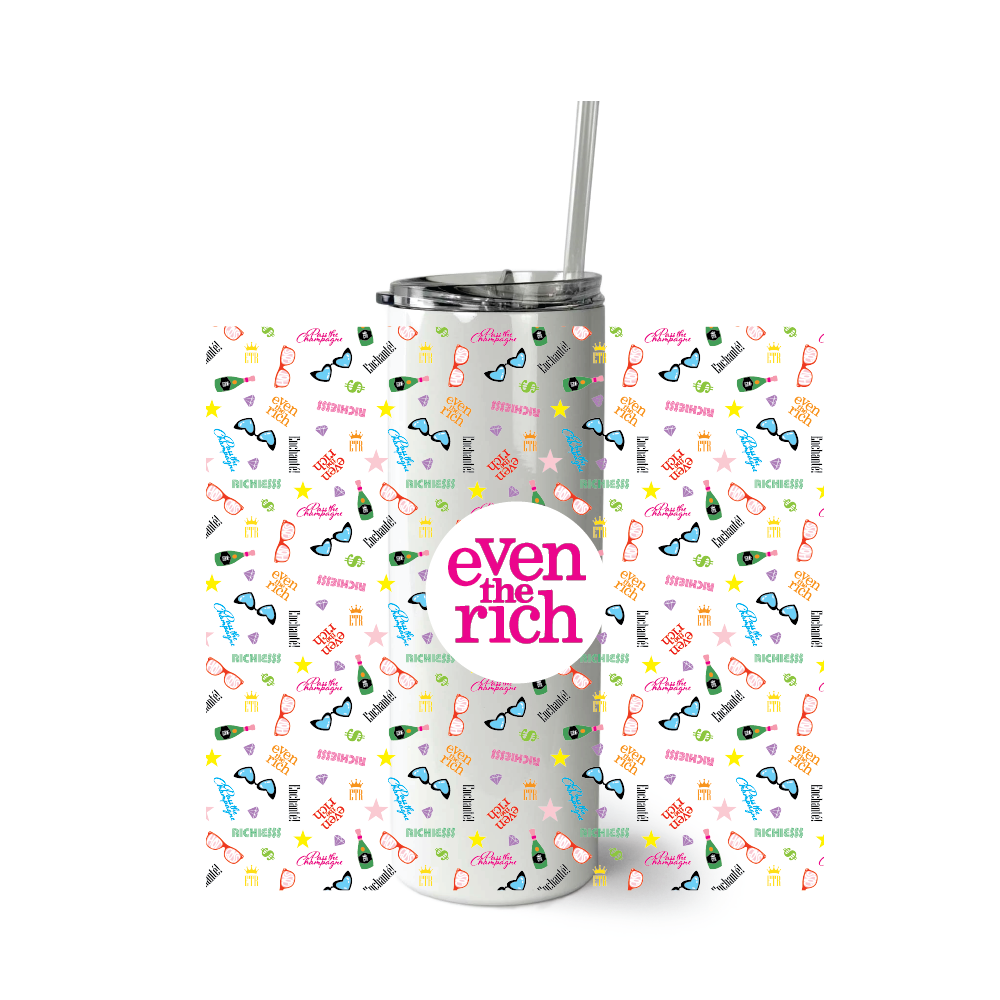 Even the Rich Mash Pattern Tumbler