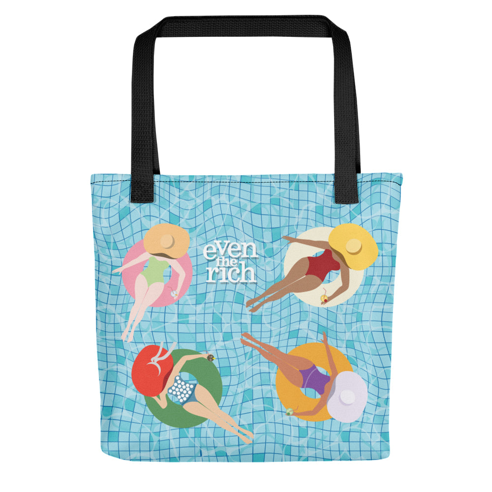 Even the Rich Pool Tote Bag