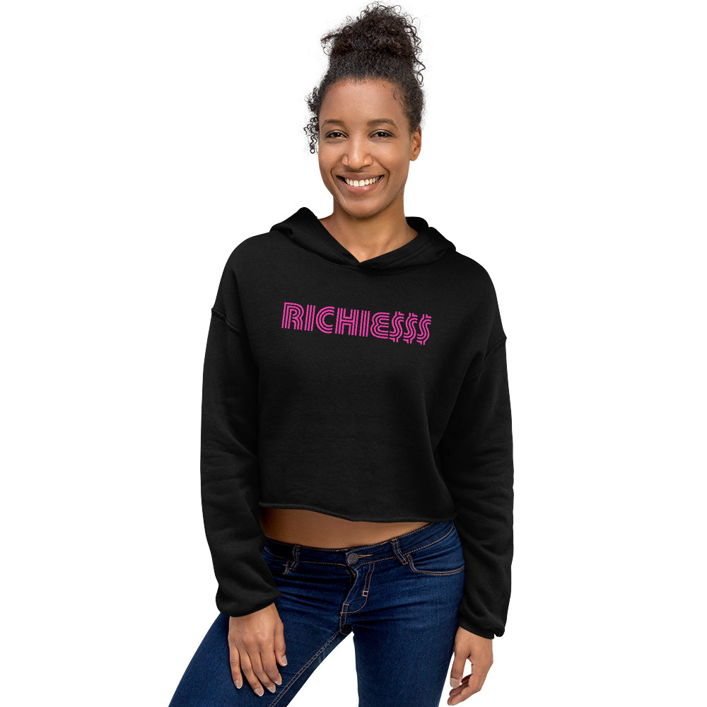 Even the Rich Richies Women's Cropped Hoodie