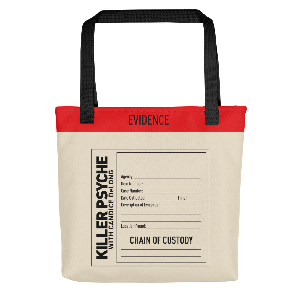 Killer Psyche Evidence Premium Tote Bag