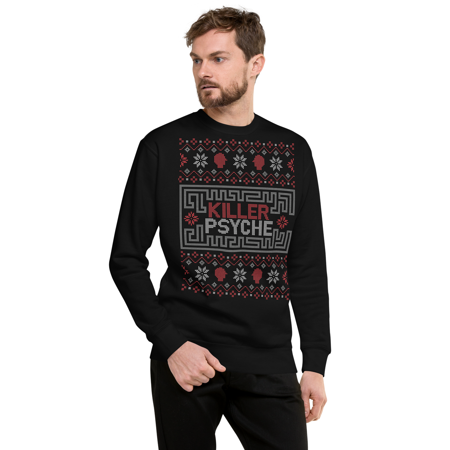 Killer Psyche Holiday Unisex Fleece Pullover