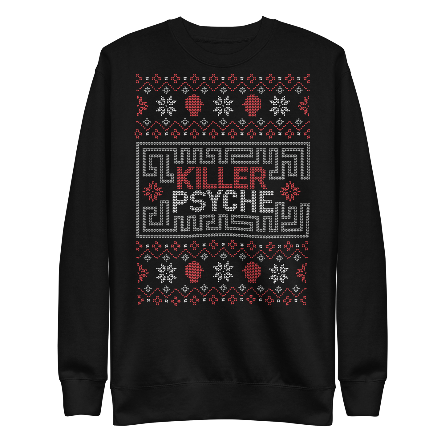 Killer Psyche Holiday Unisex Fleece Pullover