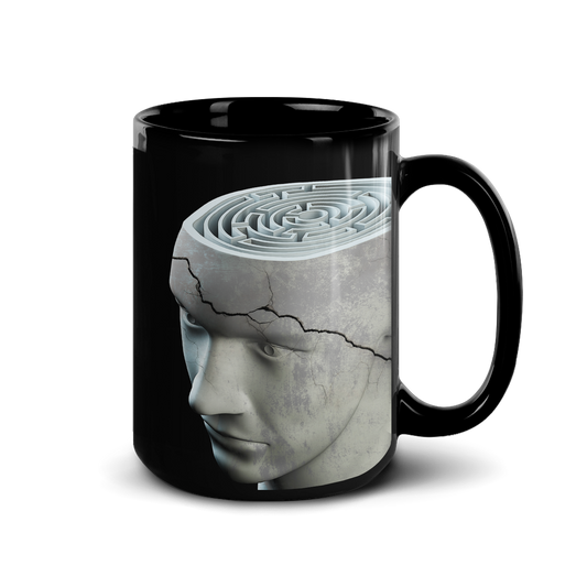 Killer Psyche Logo Black Mug-4