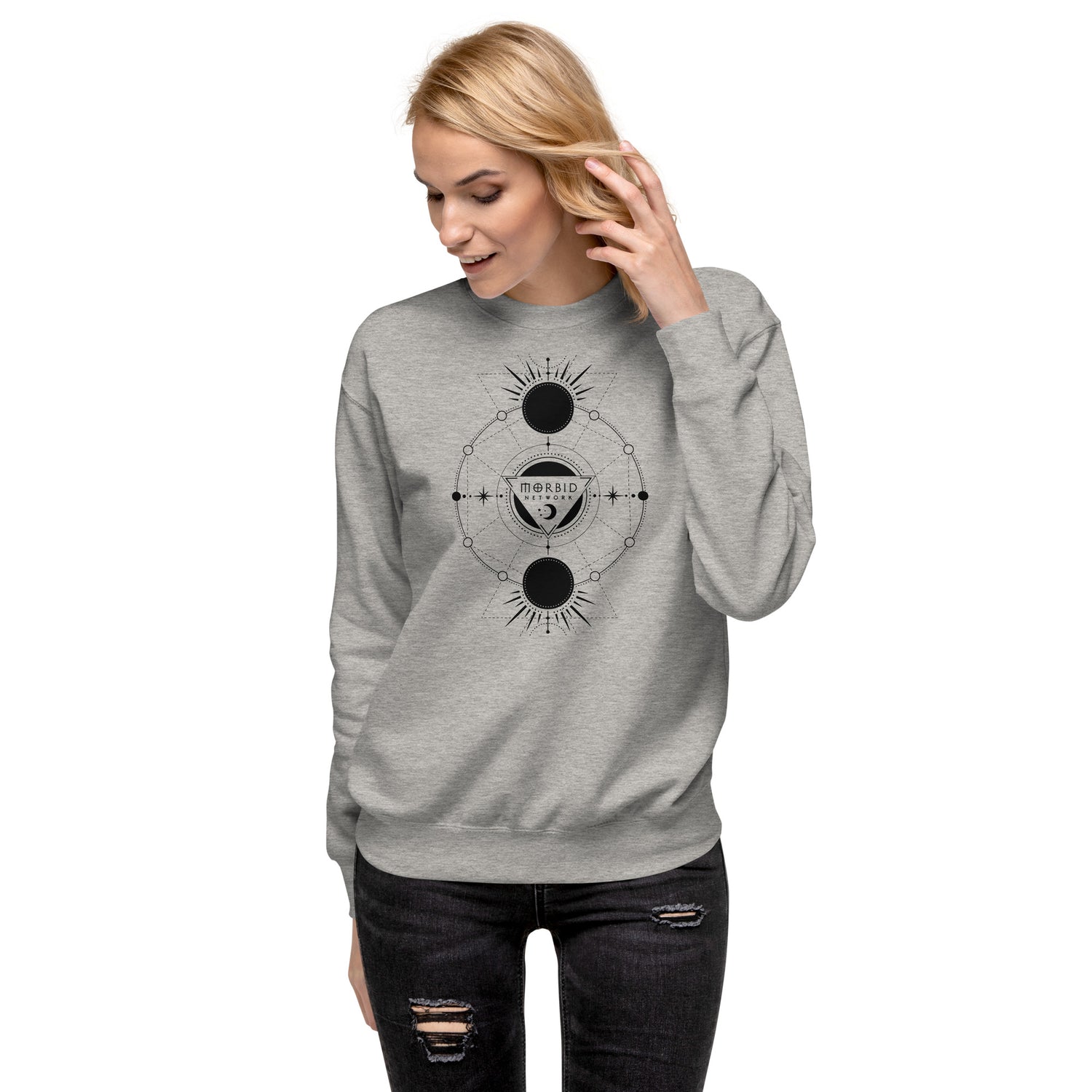 Morbid Celestial Unisex Crew Neck Sweatshirt