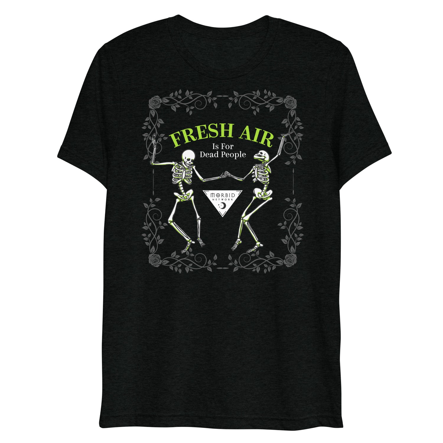 Morbid Fresh Air Adult Tri-Blend T-Shirt