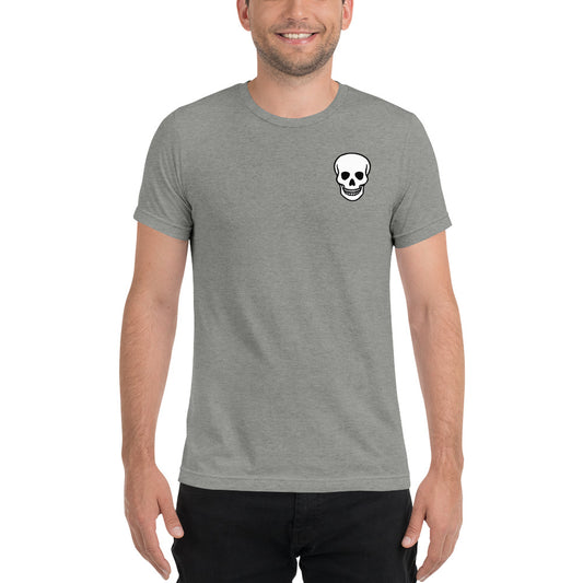 Morbid Patch Art Keep It Weird Tri-Blend T-Shirt-7