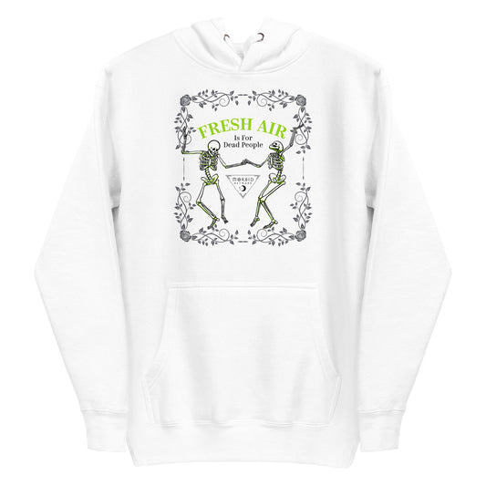 Morbid Fresh Air Is For Dead People Hooded Sweatshirt-0