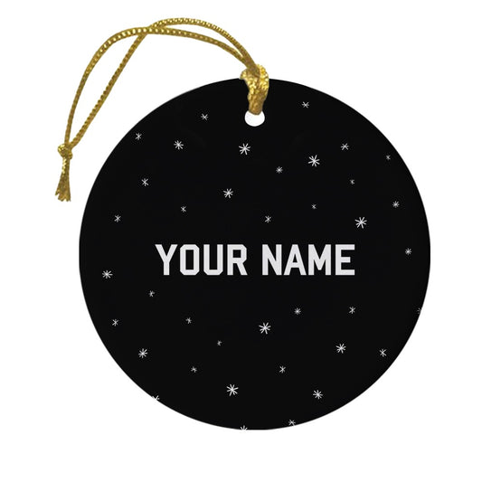 Morbid Ho Ho Horror Personalized Double-Sided Ornament-1