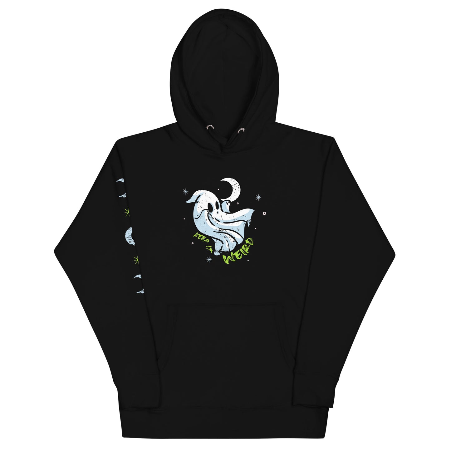 Morbid Keep It Weird Ghost Hooded Sweatshirt