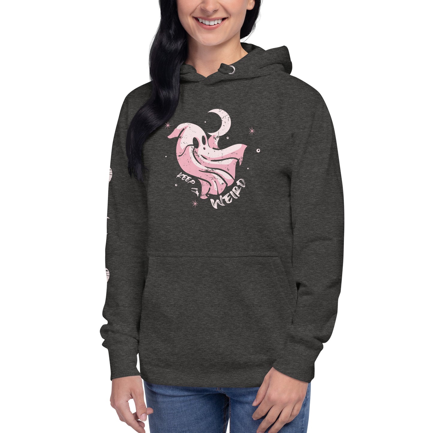 Morbid Keep It Weird Ghost Hooded Sweatshirt